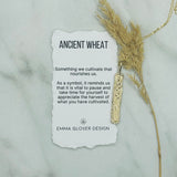 Ancient Wheat Pendant