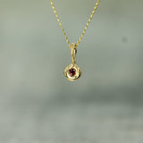 Calm Water Ruby Pendant