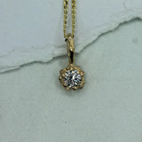 Mermaid Treasure Diamond Pendant