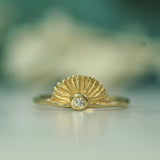 Little Sunrise Diamond Ring