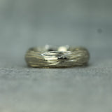 14k White Gold Avatar Grove Band