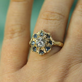 Diamond & Sapphire Ring