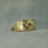 Moon Goddess Sapphire Ring