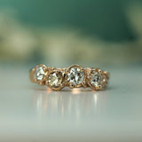 14k Rose Gold & Heirloom Diamonds