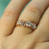 14k Rose Gold & Heirloom Diamonds