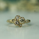 14k Yellow Gold & Diamonds