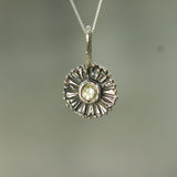 Summer Sun Sapphire Pendant