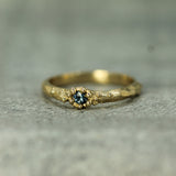 Tidal Pool Treasure Blue Sapphire Ring
