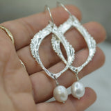 Hama Pearl Earrings