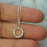 Mermaid Mini Moon Glow Pendant