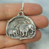 Follow the Leader Elephant Pendant