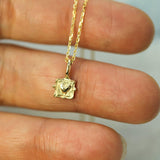 Ancient Love Gold Pendant