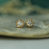 Mermaid Treasure Diamond Studs