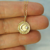 Starlight Starbright Diamond or Sapphire Pendant