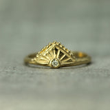 Celestial Peak Diamond Ring