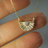 Chasing Sunsets Lab-Grown Diamond Pendant