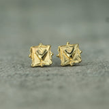 ancient love gold studs