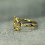 Holding Glimmers Sapphire Ring