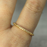 Elements Stacking Rings (14k Size 4-8)