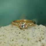 Mermaid Treasure Pink Sapphire Ring