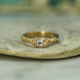 Mermaid Treasure Pink Sapphire Ring