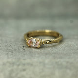 Mermaid Treasure Pink Sapphire Ring