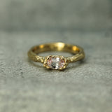 Mermaid Treasure Pink Sapphire Ring