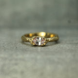 Mermaid Treasure Pink Sapphire Ring