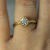 Mermaid Treasure .7ct Lab-grown Diamond Ring