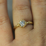 Mermaid Treasure .7ct Lab-grown Diamond Ring