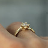 Mermaid Treasure Lab-grown .71ct Diamond Ring
