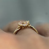 Mermaid Treasure Pink Sapphire Ring