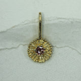 Full Sun Sapphire Pendant