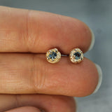 Mermaid Treasure Sapphire Studs