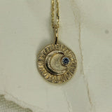 Starlight Starbright Diamond or Sapphire Pendant