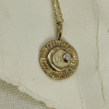 Starlight Starbright Diamond or Sapphire Pendant