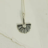 Chasing Sunsets Mini Diamond Pendant