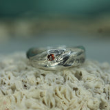 Fire Whale Sapphire Ring