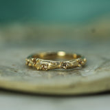 Champagne Sapphire Calm Waters Band