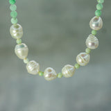 Holding Glimmers Pearl & Opal Necklace