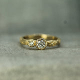 Swirling Tides Lab-grown Diamond Ring