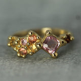 Shooting Star Sapphire Ring