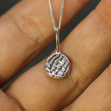 Mini Moonscape Diamond Pendant