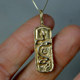 Serpent Moon Pendant