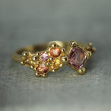 Shooting Star Sapphire Ring