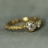 Swirling Tides Diamond Ring