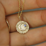 Starlight Starbright Diamond or Sapphire Pendant