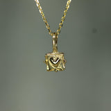 Ancient Love Gold Pendant
