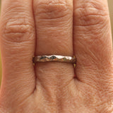 white gold Jasper Band