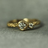 Swirling Tides Diamond Ring